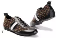 louis vuitton abordable zapatos hombre 2013 cuir loisirs france black brown